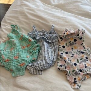 Angel Dear rompers- lot of 3